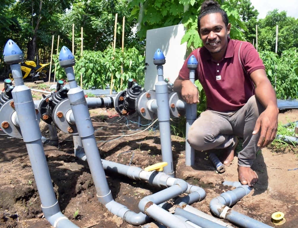 Teknologi Smart Farming Irigasi Tetes Digital Sikka